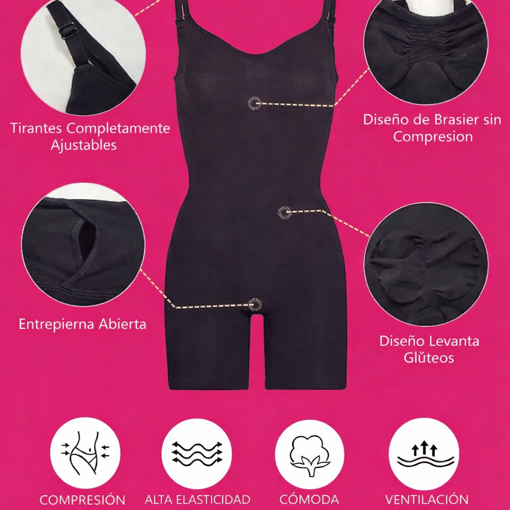 Faja Colombiana que Moldea tu figura, con control del abdomen, que realza los glúteos y la cintura